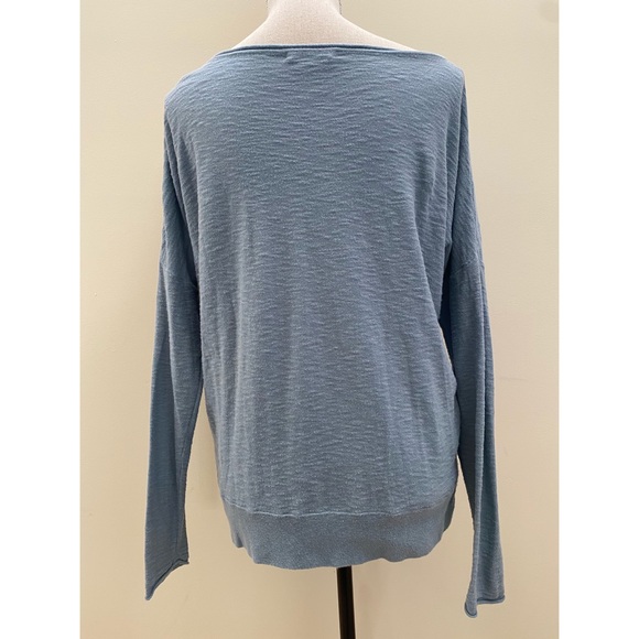 VINCE Cotton Crew Neck Long Sleeve Sweater - Picture 4 of 9